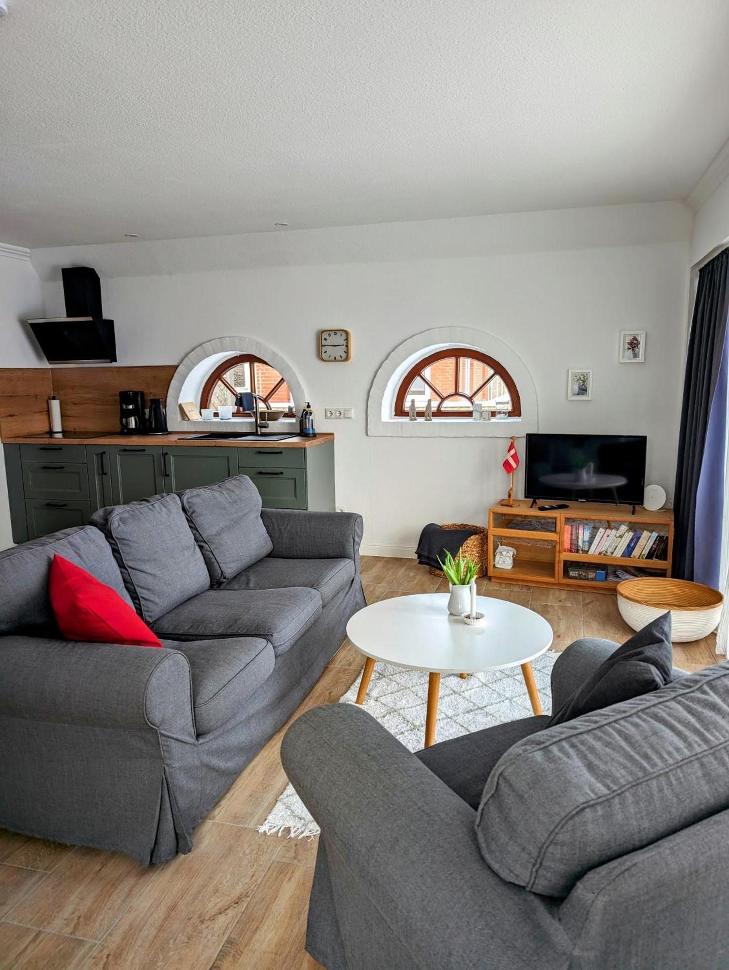 Ferienwohnung Deichblick Tönning Exterior foto